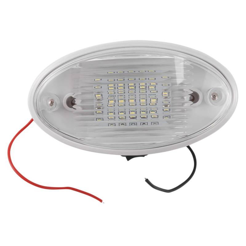 BYCUFF 12V LED Licht mit Schalter Wohnwagen Wohnmobil Boot Vorzelt Tunnel Kofferraum Weiß von BYCUFF