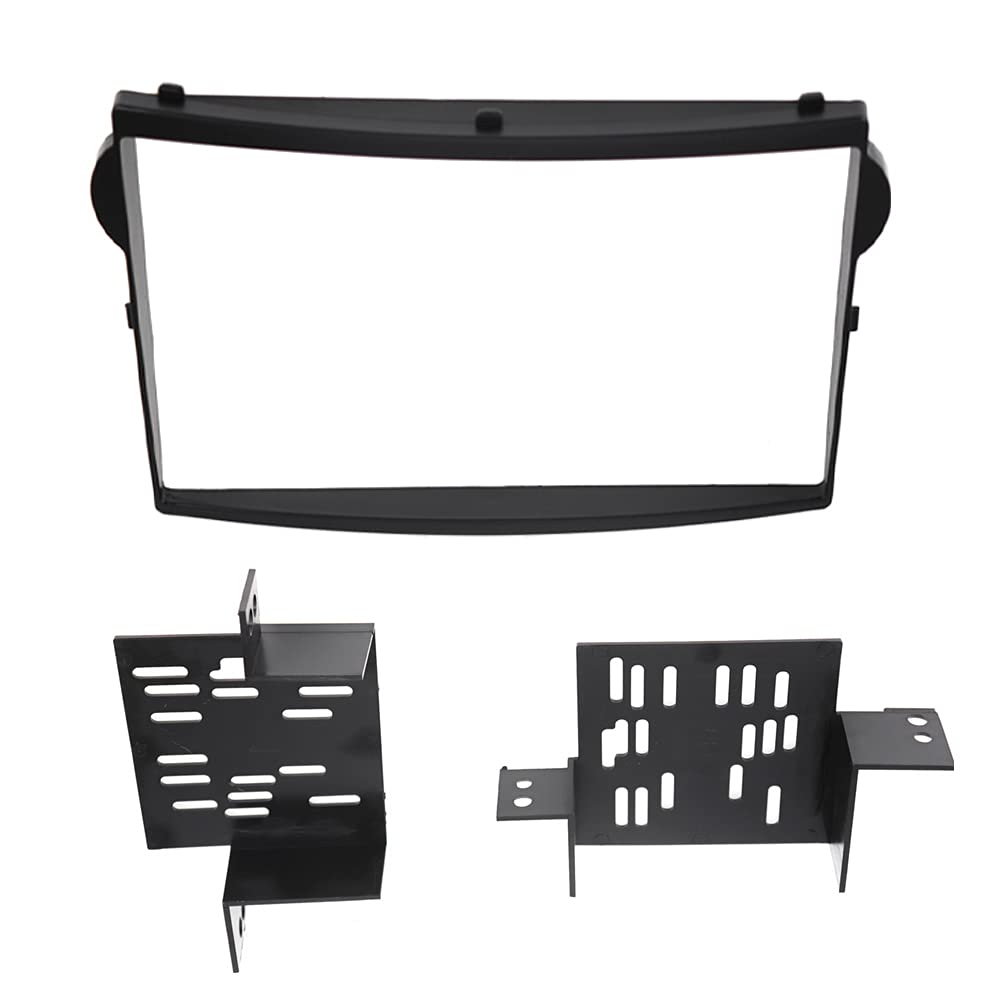 BYCUFF 2Din Auto Radio Fascia für Starex/H1 DVD Stereo Rahmen Platte Adapter Armaturenbrett Einbau Blende Verkleidung Satz A von BYCUFF