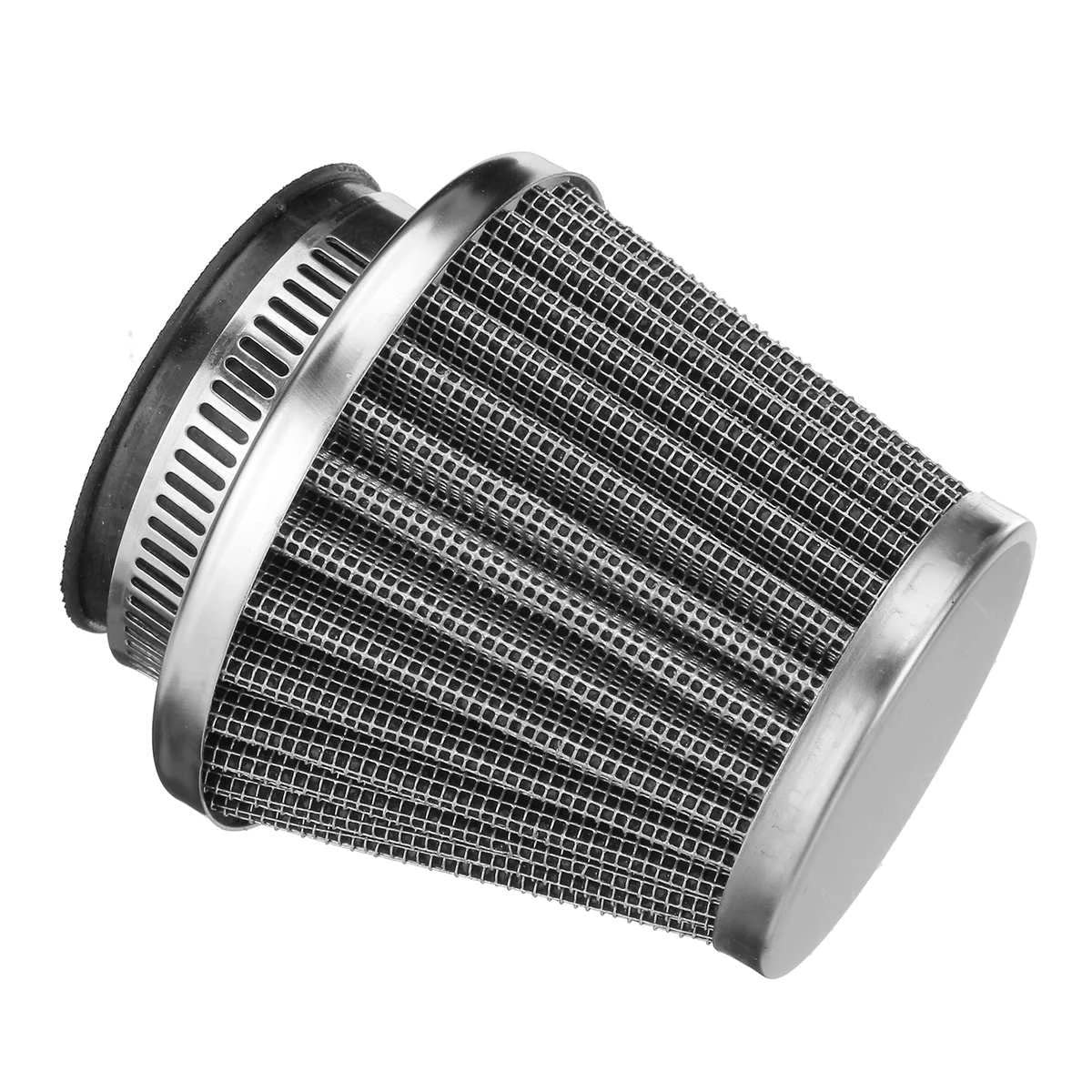 BYCUFF 44MM Universal Motorrad Luft Filter Elemente Pilzkopf Pod Reiniger Doppel Schaum Vergaser Luft Filter Reiniger Einlass von BYCUFF