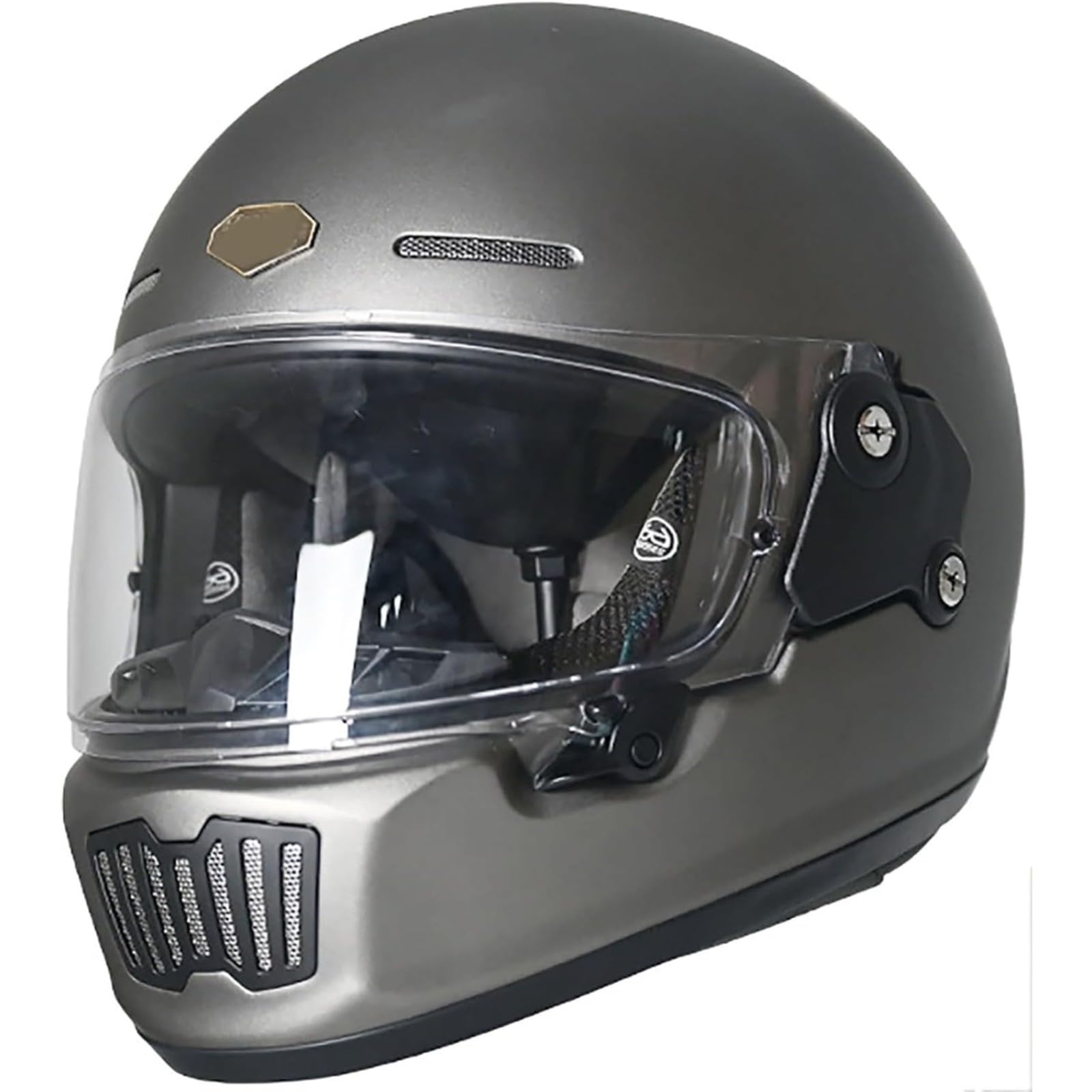 BYFHHHH Integralhelm Für Motorradfahrer Mit Sonnenblende, Roller-Mopedhelm, Modularer Helm Mit DOT/ECE-Zertifizierung, Integralhelm Für Erwachsene, Männer Und Frauen A,L=59~60CM von BYFHHHH