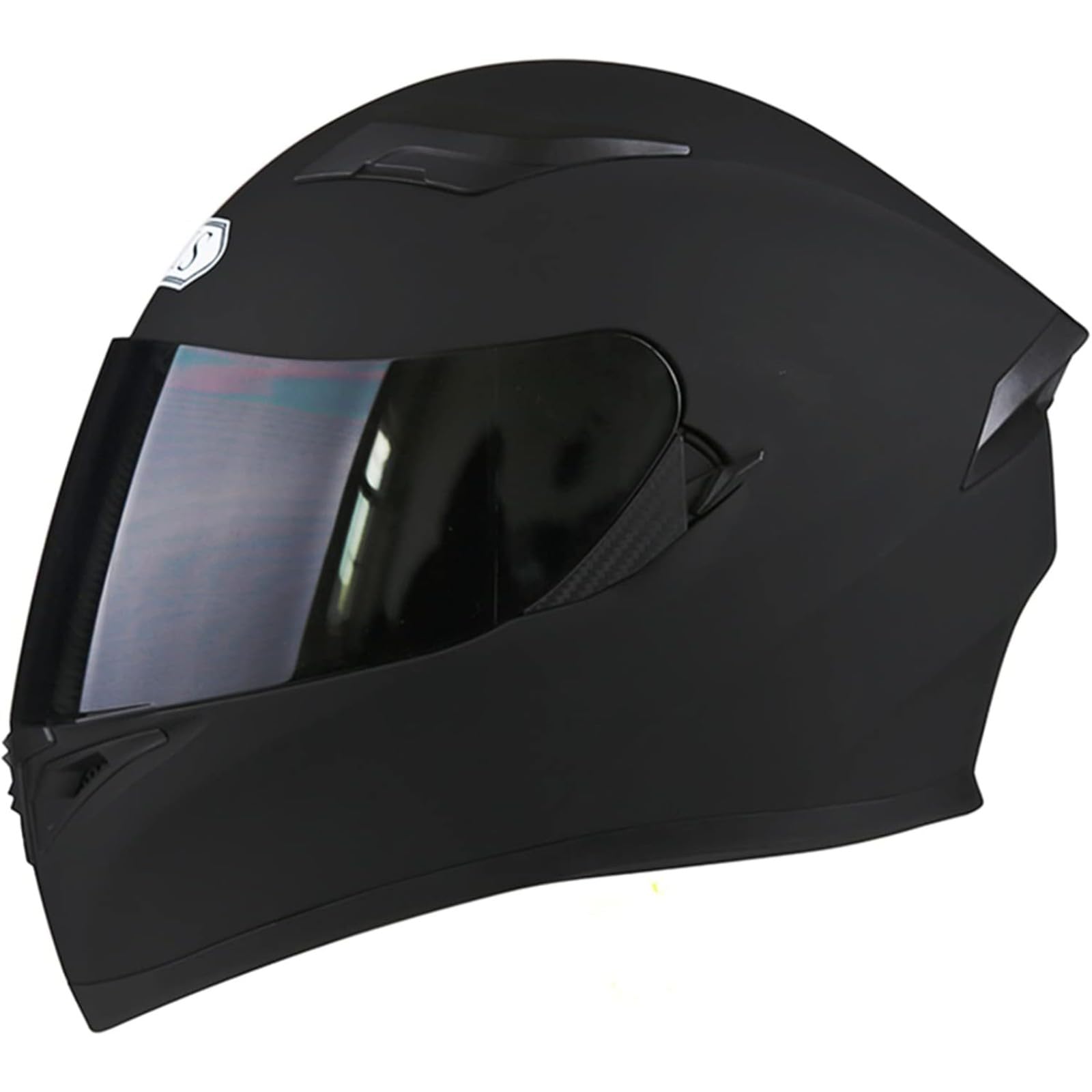 BYFHHHH Integrierter Motorradhelm, DOT/ECE-Zertifizierte Integralhelme, Integralhelme Mit Doppelvisier Für Erwachsene Männer Und Frauen A,XL=61~62CM von BYFHHHH