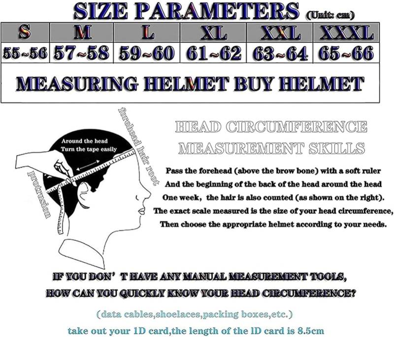 BYFHHHH Modularer Integralhelm, DOT/ECE-Zertifizierter Motorrad-Integral-Klapphelm Für Männer Und Frauen, Mit Doppelvisier, Motocross-Crash-Mopedhelm B,3XL=65~66CM von BYFHHHH