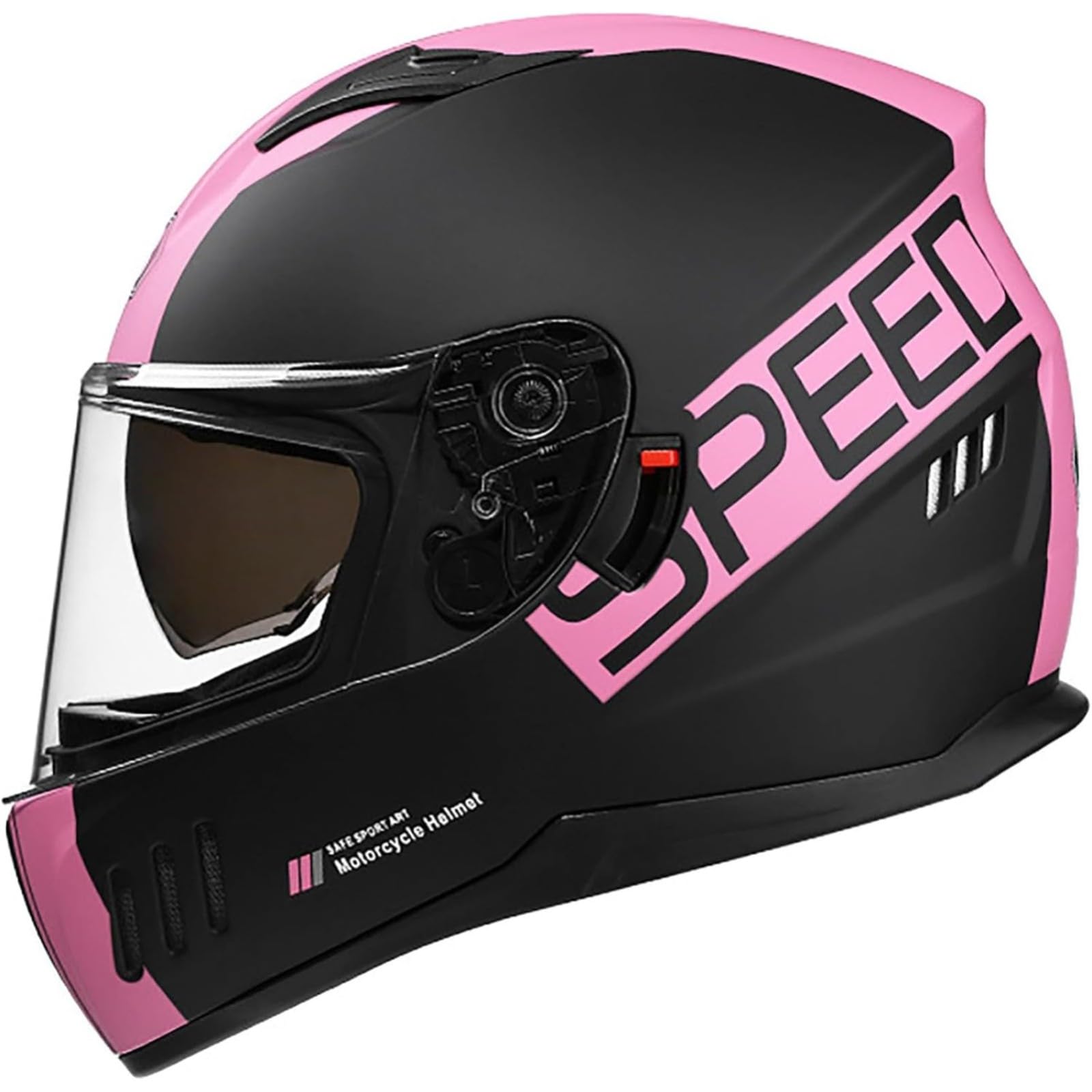 BYFHHHH Modularer Motorradhelm Mit Doppelvisier, DOT/ECE-Geprüfter Modularer Helm Für Männer Und Frauen, Integralhelm Für Moped-Rennroller F,XXL=63~64CM von BYFHHHH