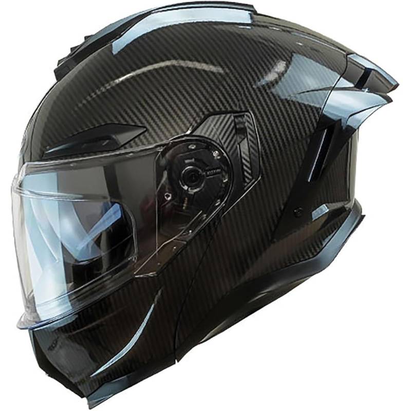 BYFHHHH Motorradhelm, DOT/ECE-Zertifizierter Motorrad-Klapphelm, Modularhelm Mit Doppelvisier, Integralhelm Für Erwachsene Männer Und Frauen H,M=57~58CM von BYFHHHH