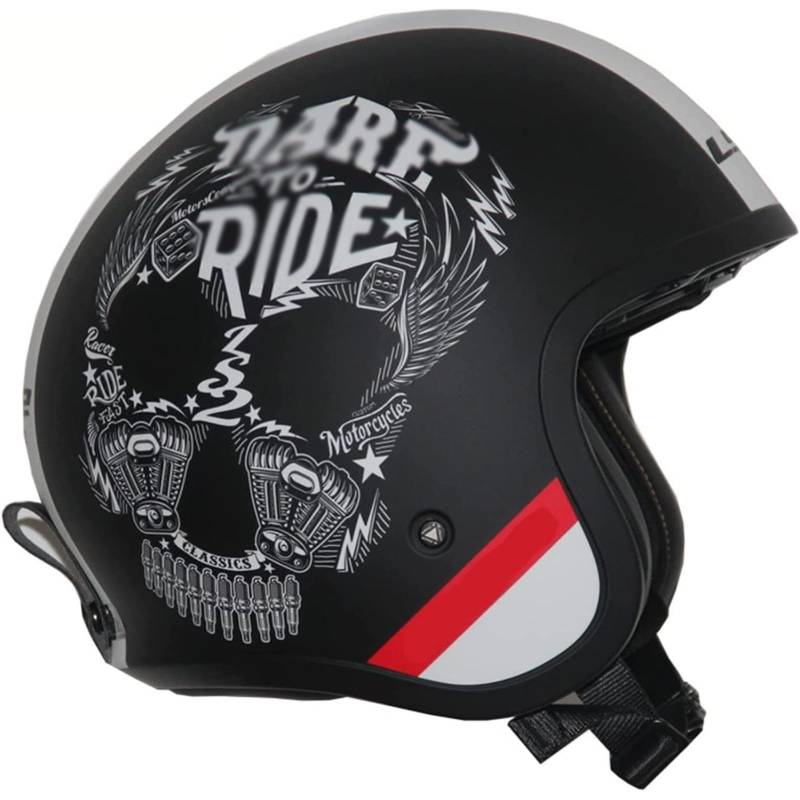 BYFHHHH Motorradhelm Jethelme, ECE Zertifiziert 3/4 Halbhelme Mit Visier Jethelm Rollerhelm Mofahelm Biker Rennhelm Für Damen Herren Erwachsene C,L=57~58CM von BYFHHHH