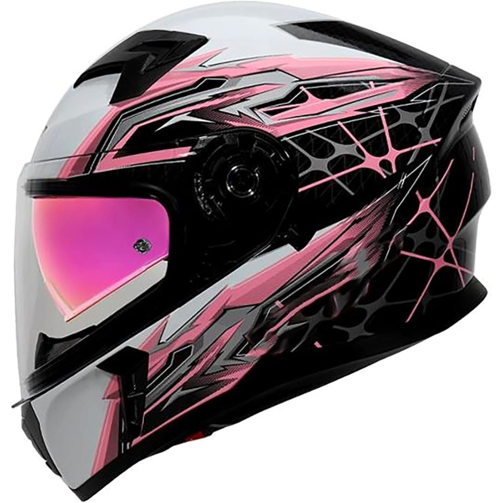 Modularer Motorradhelm, ECE-Zertifizierter Motorrad-Integralhelm Mit Doppelvisier, Mopedhelm Für Damen Und Herren, Integralhelm Motorradhelm J,M=57~58CM von BYFHHHH