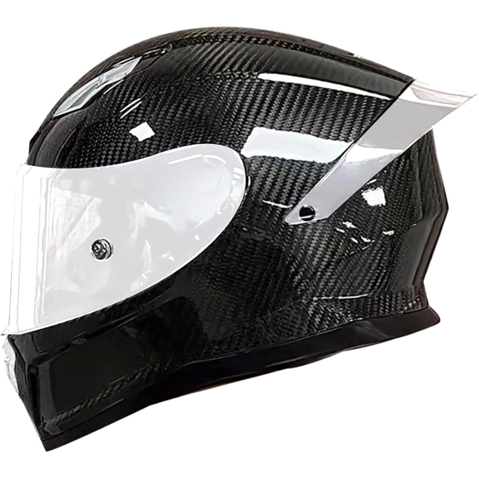 Motorrad-Integralhelm Mit Sonnenblende, DOT/ECE-Zertifizierter Modularer Motorrad-Mopedhelm, Motorradhelm-Integralhelme Für Frauen Und Männer, Erwachsene B,L=59~60CM von BYFHHHH