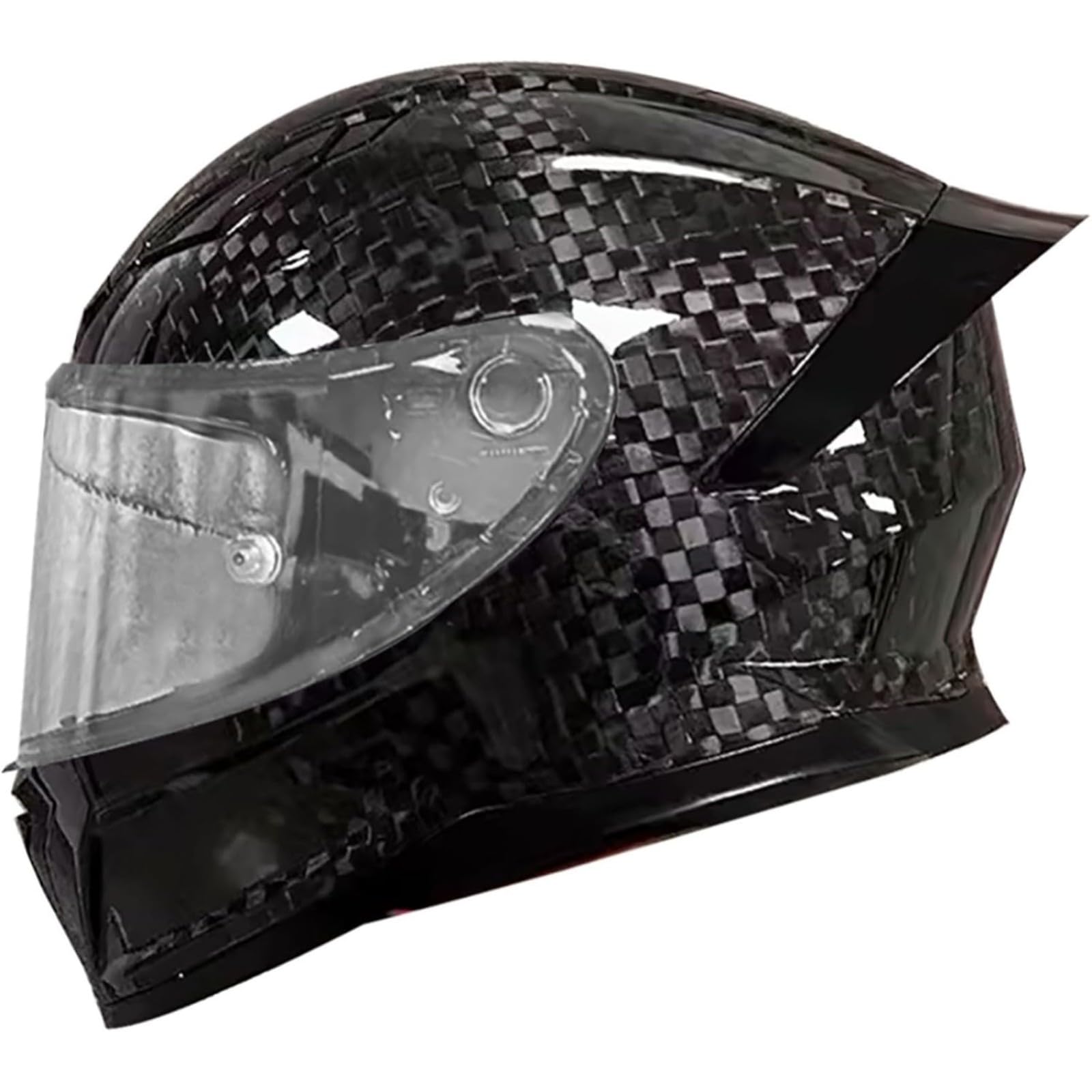 Motorrad-Integralhelm Mit Sonnenblende, DOT/ECE-Zertifizierter Modularer Motorrad-Mopedhelm, Motorradhelm-Integralhelme Für Frauen Und Männer, Erwachsene G,L=59~60CM von BYFHHHH