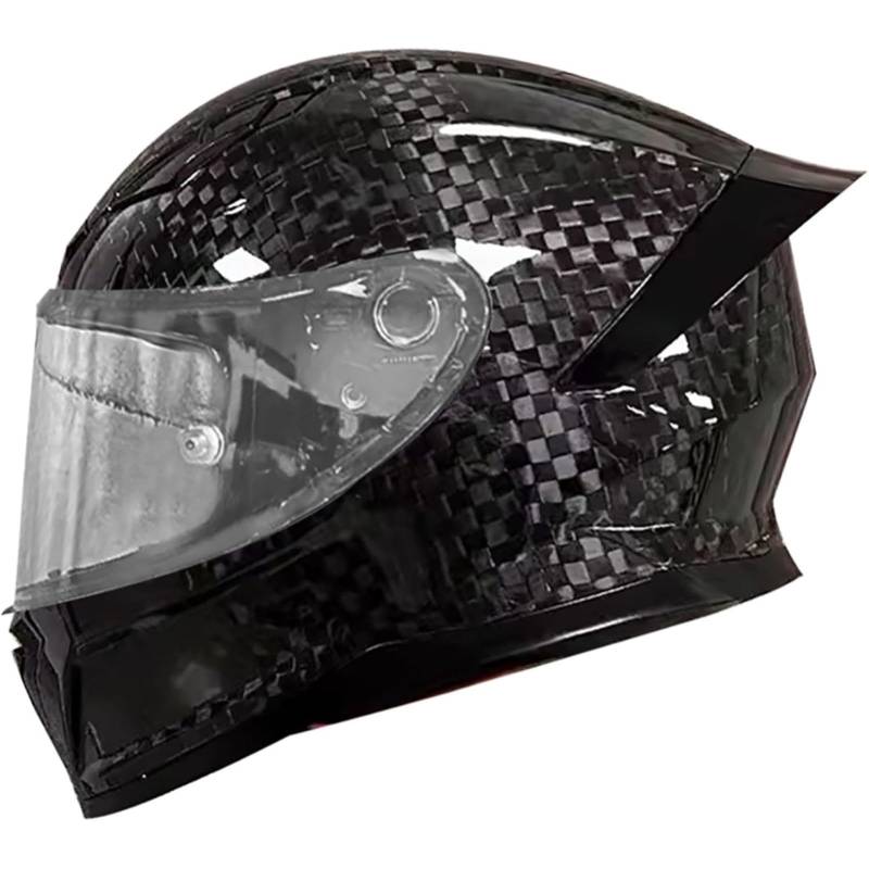 Motorrad-Integralhelm Mit Sonnenblende, DOT/ECE-Zertifizierter Modularer Motorrad-Mopedhelm, Motorradhelm-Integralhelme Für Frauen Und Männer, Erwachsene G,M=57~58CM von BYFHHHH