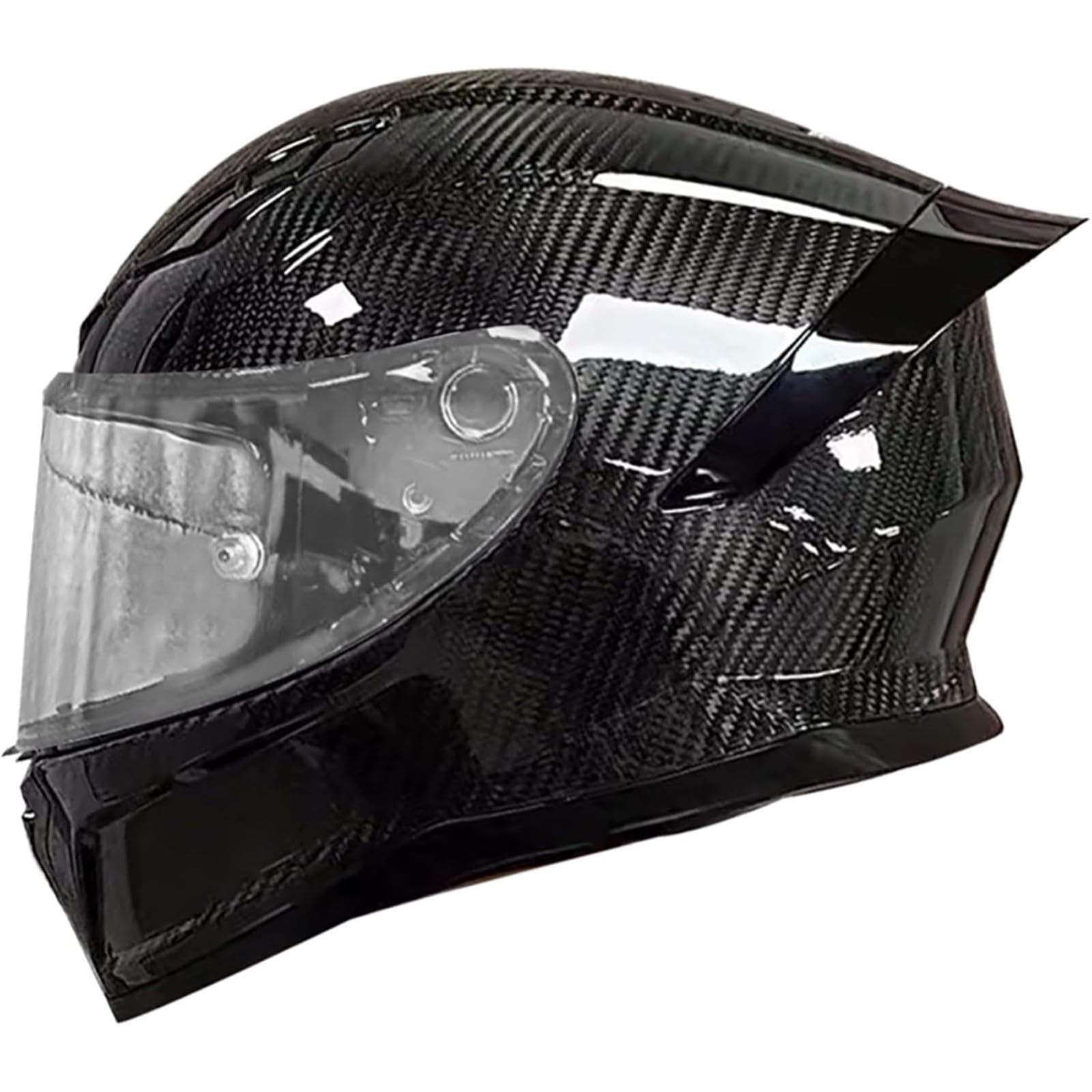 Motorrad-Integralhelm Mit Sonnenblende, DOT/ECE-Zertifizierter Modularer Motorrad-Mopedhelm, Motorradhelm-Integralhelme Für Frauen Und Männer, Erwachsene I,M=57~58CM von BYFHHHH