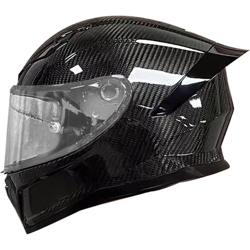 Motorrad-Integralhelm Mit Sonnenblende, DOT/ECE-Zertifizierter Modularer Motorrad-Mopedhelm, Motorradhelm-Integralhelme Für Frauen Und Männer, Erwachsene I,XXL=63~64CM von BYFHHHH