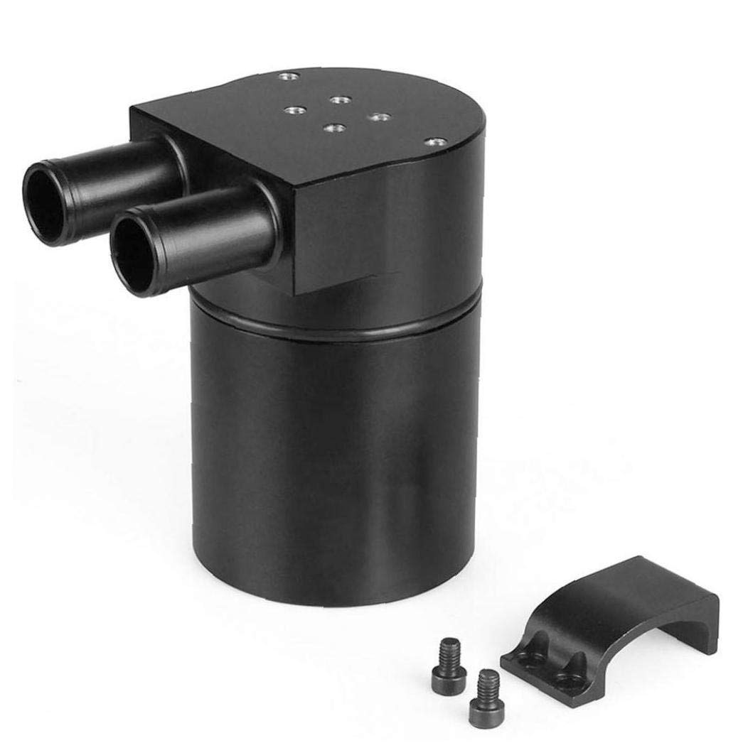 BYFRI Oil Catch Can Tank-Reservoir 350ml CNC Hochleistungs-schwarz-aluminiumlegierung von IUSOT