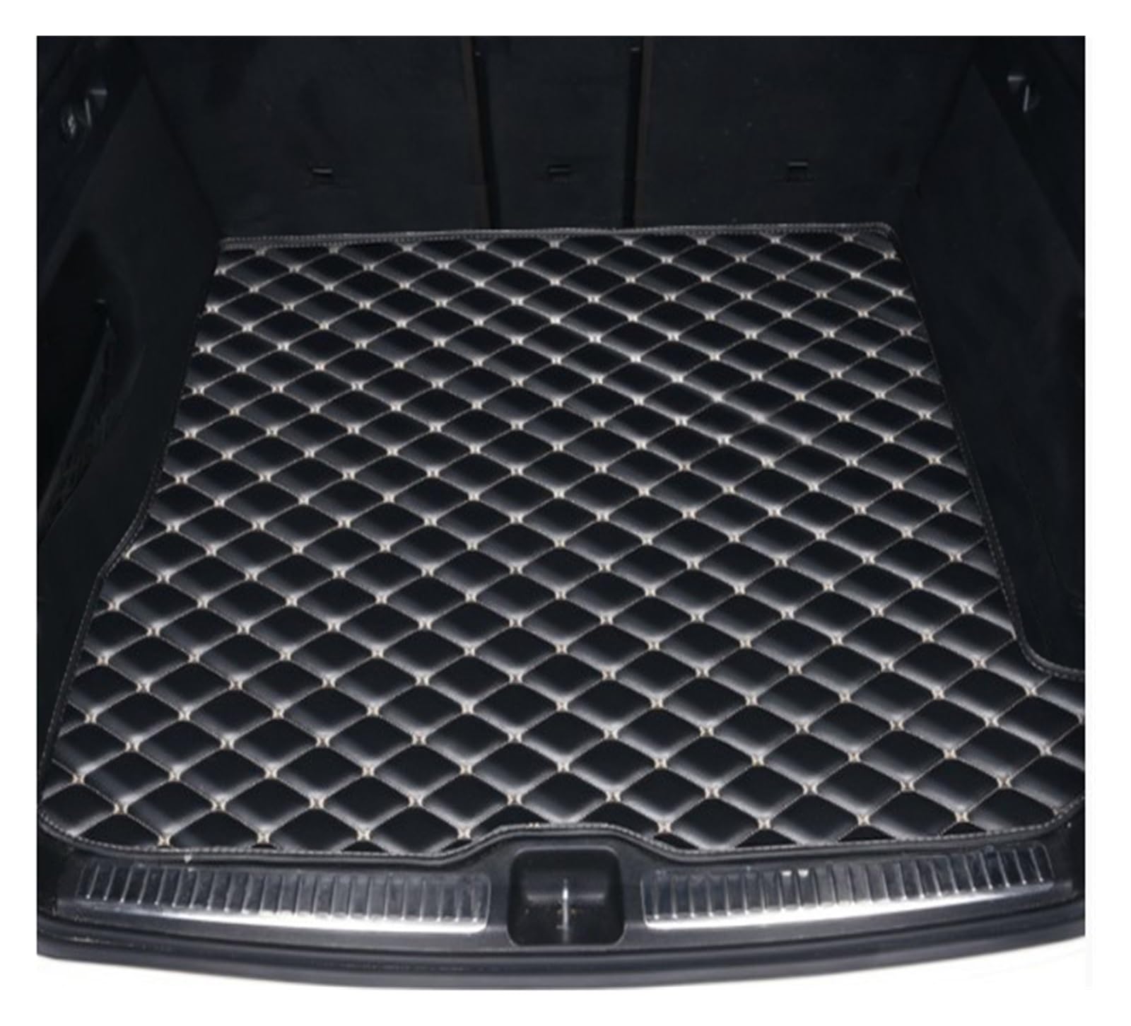 BYNGQW Auto Kofferraum Schutzmatte Kofferraummatte, Kofferraummatte, Fracht, Hinten, Gepäck, Bodenwanne, Teppich Für City Grace Ballade 6. 2013–2023(Black 1) von BYNGQW