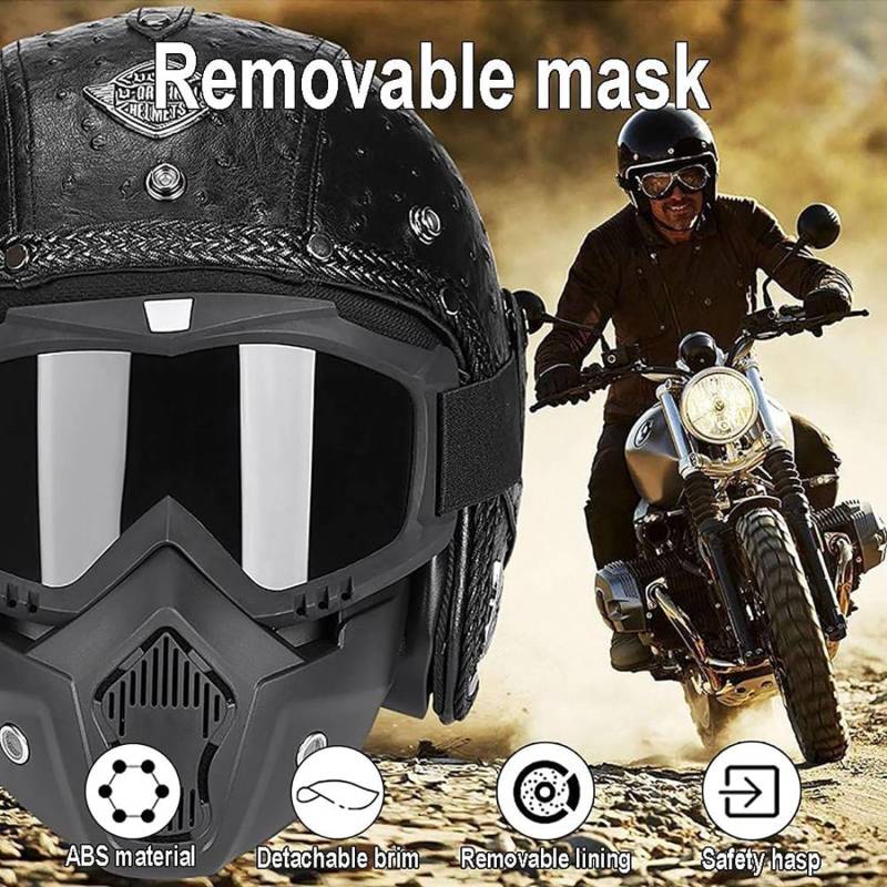 Bluetooth Integralhelm Motorradhelm mit Doppelvisier, ECE Zertifiziert Helm für Erwachsene Frauen Männer Hohe Qualität Helm, Roller-Mofa -Moped-Helm D,L59-60CM von BYOUQ