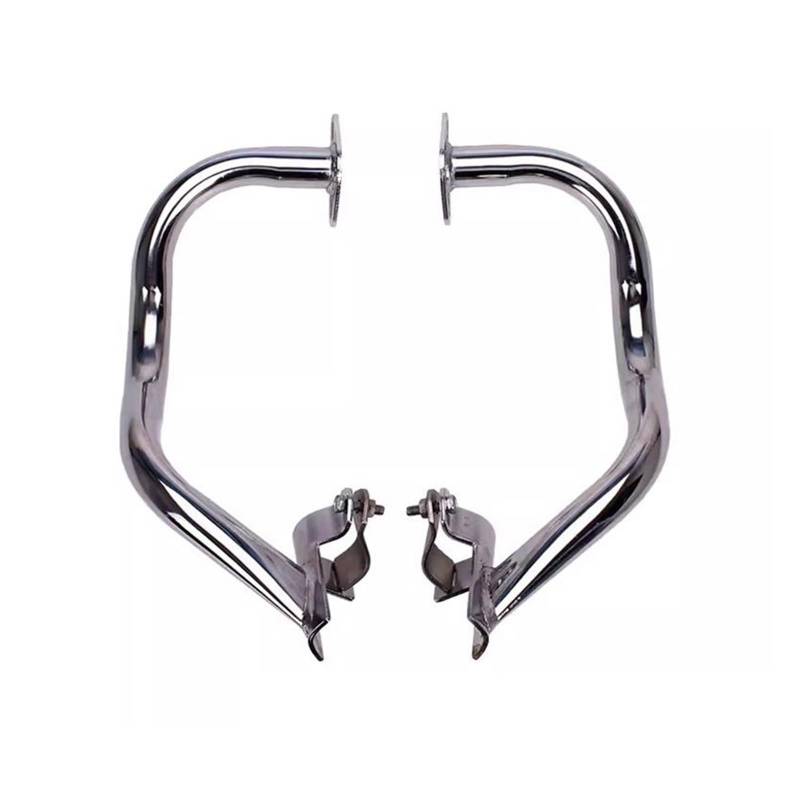 Motorfiets motorbeschermers Motorrad Autobahn Crash Bars Motor Schutz Front Stoßstange Rahmen Seite Schutz Für CB400 Für VTEC 1992-1998 Bumper motorbeschermer(Chrome for CB400 1992-98) von BYSKJZ