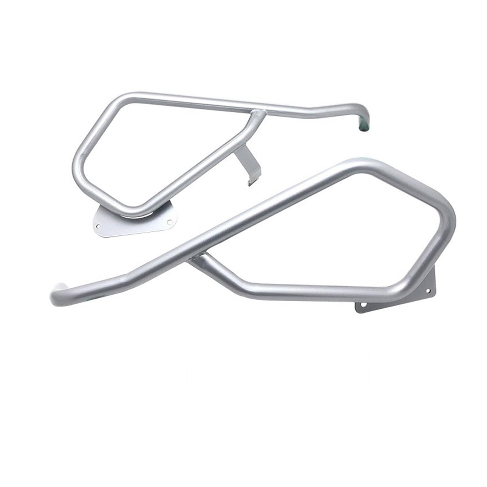 Motorfiets motorbeschermers Motorrad Crash Bar Sattel Seite Box Motor Schutz Schutz Rahmen Stoßstange Für K1600GT Für K1600GTL 2011-2022 Bumper motorbeschermer(Silver Front Bumper) von BYSKJZ