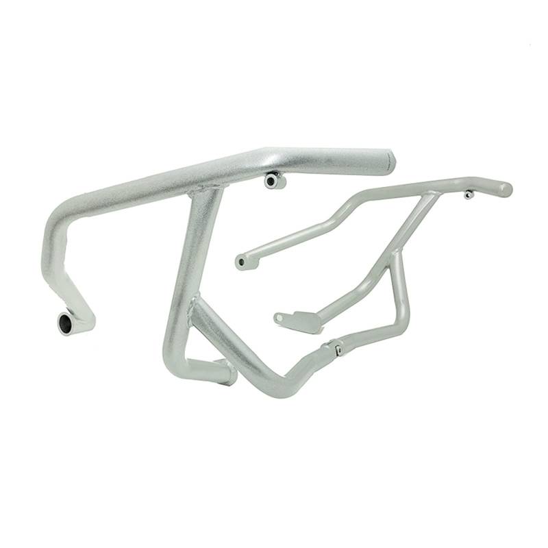 Motorfiets motorbeschermers Motorrad Oberen Unteren Motor Schutz Crash Tank Bar Stoßstange Verkleidung Rahmen Für F900R Für F900XR 2020 2021 2022 2023 Bumper motorbeschermer(Silver Upper) von BYSKJZ