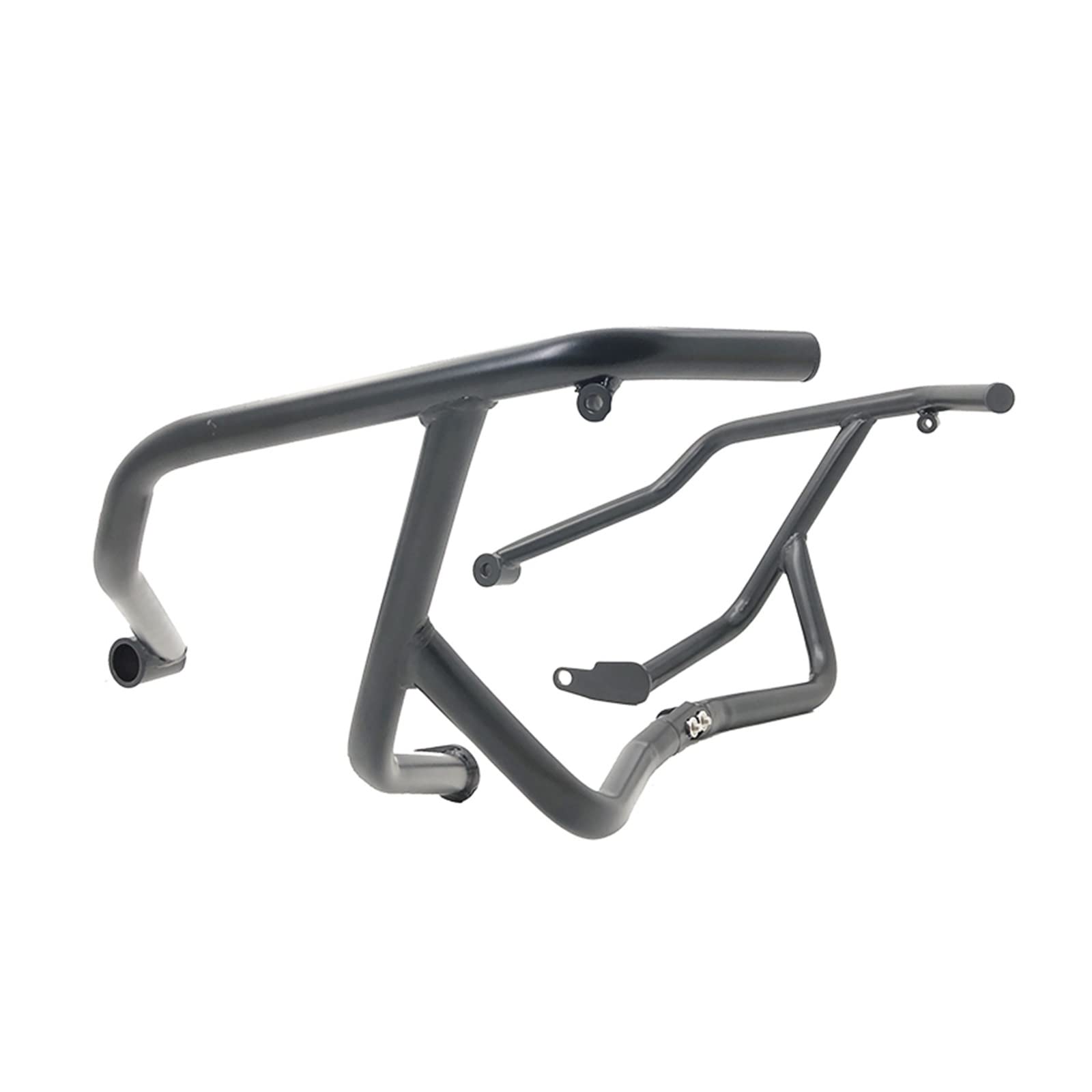 Motorfiets motorbeschermers Oberen Und Unteren Motor Schutz Crash Tank Bar Stoßstange Verkleidung Rahmen Schutz Für F900XR Für F900R 2020-2023 Bumper motorbeschermer(Black Upper) von BYSKJZ