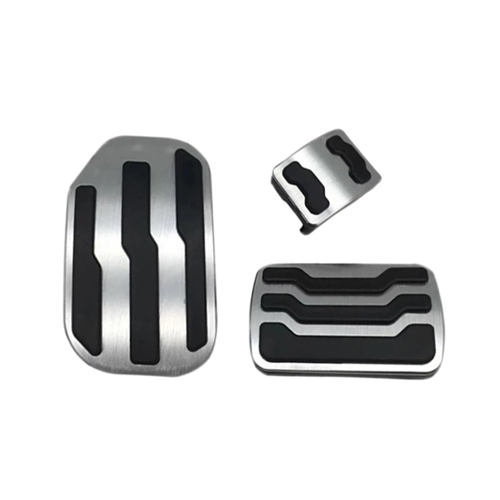 Pedalbelag 2 Stücke/3 Stücke Auto Beschleuniger Gas Kraftstoff Bremse Rest Pads Matte Abdeckung Für Ford Für Raptor Für F150 2015 2016 2017 2018 Abdeckung Bremspedal(3Pcs) von BYSKJZ