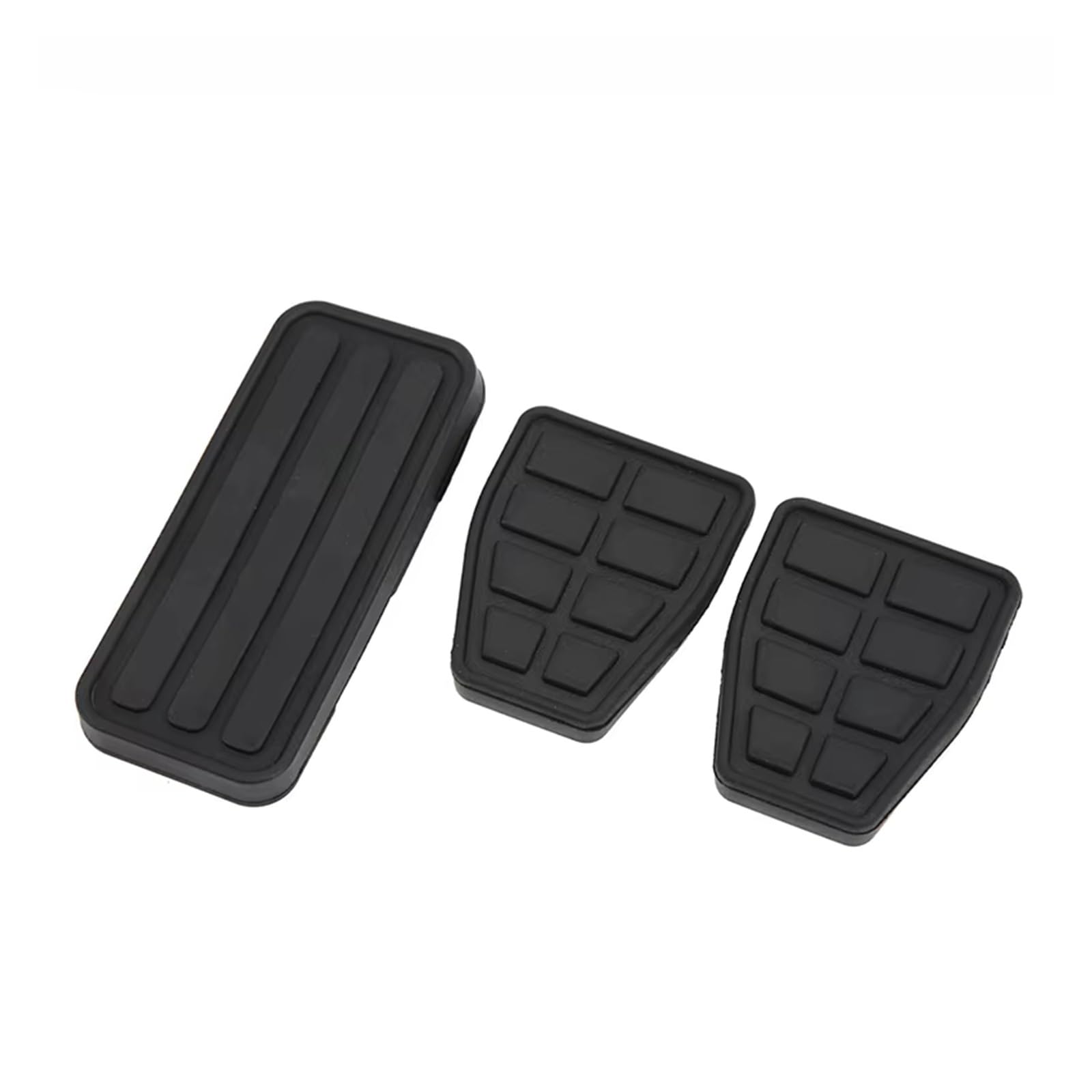 Pedalbelag 3 Stücke Auto Gaspedal Bremse Kupplung Pedal Pad Abdeckung 171721647 321721173 Für VW Für T4 Für Transporter 1990-2001 2002 2003 Abdeckung Bremspedal von BYSKJZ