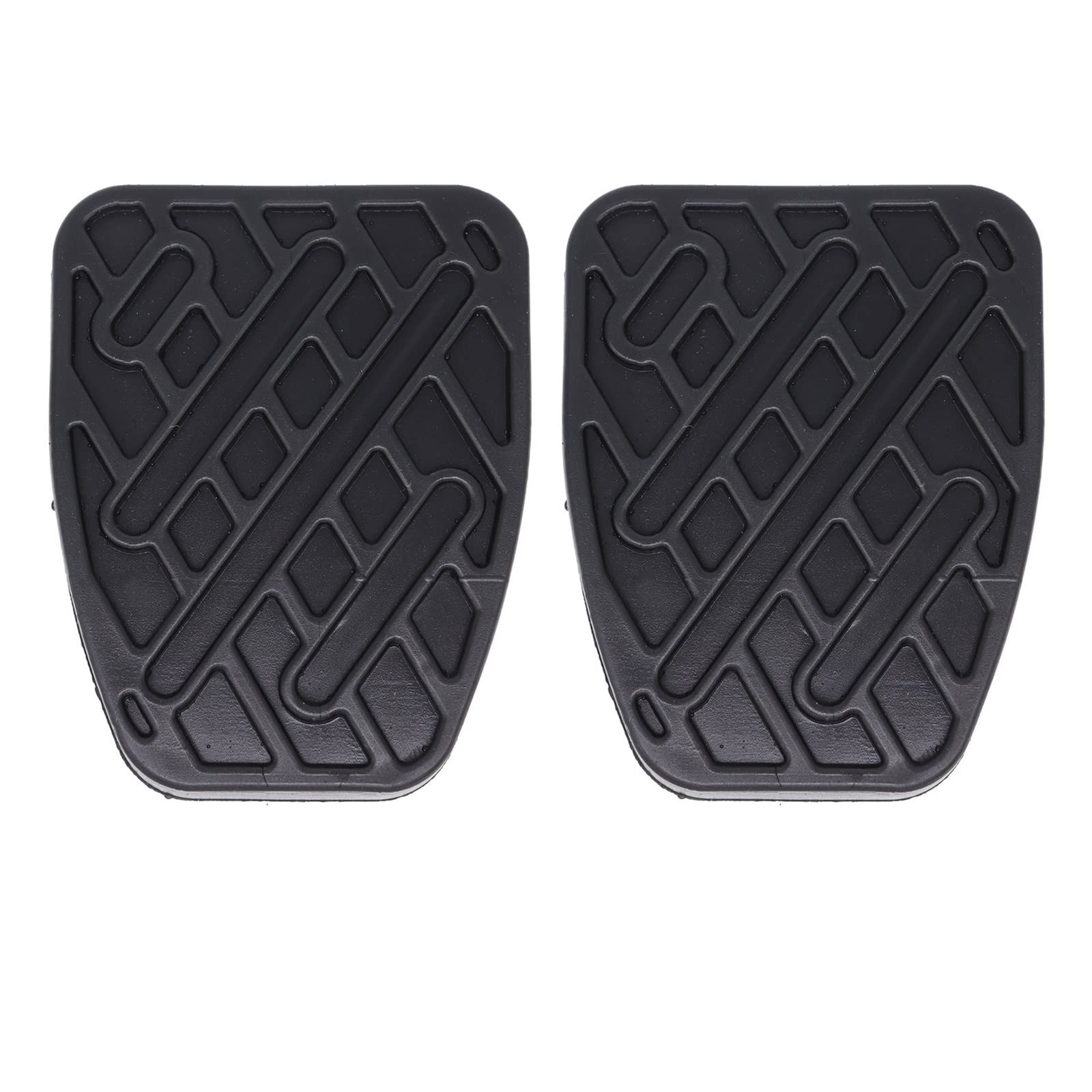 Pedalbelag Auto Bremse Kupplung Fußpedal Pad Abdeckung Gummi Für Nissan Für Qashqai Für J11 Für J10 2007-2010 2011 2012 2013 2014 2015 2016 Abdeckung Bremspedal(2Pc) von BYSKJZ