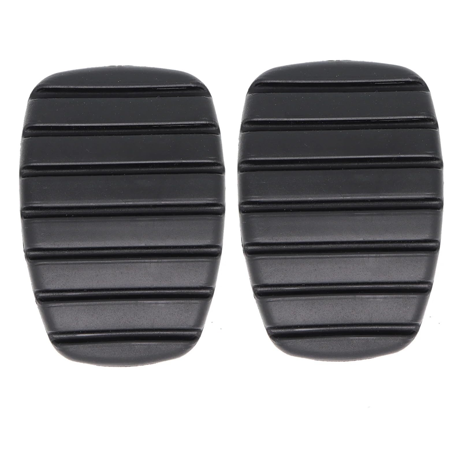 Pedalbelag Auto Gummi Bremse Kupplung Fuß Pedal Pad Abdeckung Für Opel Für Vivaro 2001 2002 2003 2004 2005 2006 2007 2008 2009 2010 2011-2018 Abdeckung Bremspedal(2Pc) von BYSKJZ