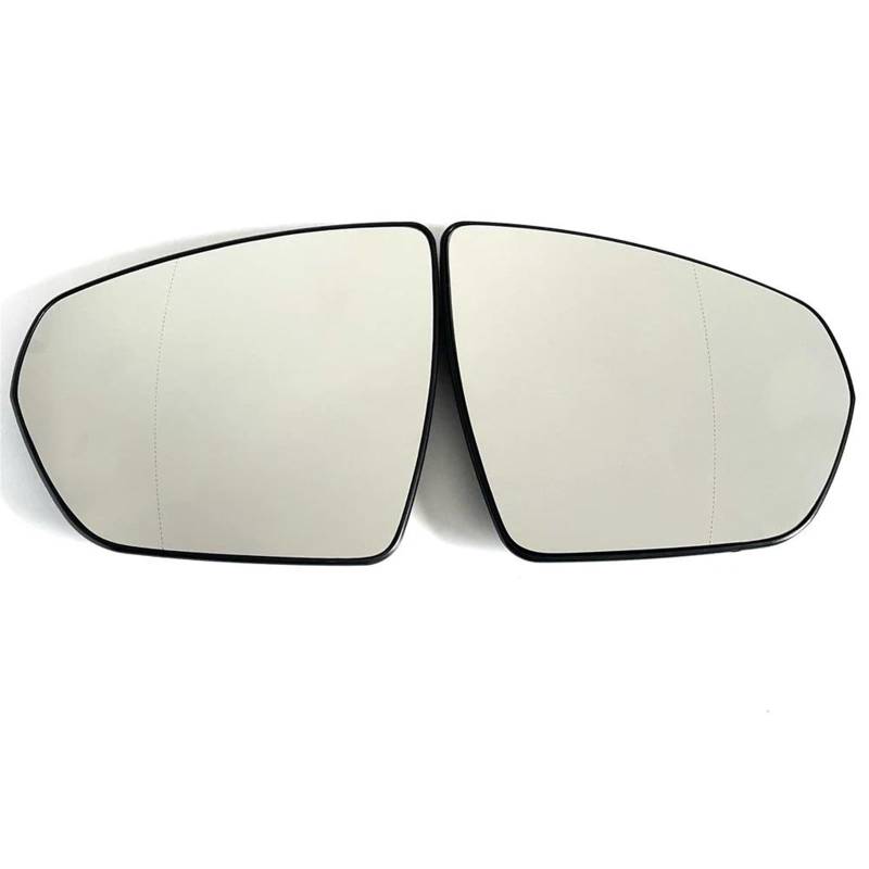 Rearview Side Autotür Spiegelglas Für Citroen Für C5 Für Aircross 2018 2019 2020 2021 2022 Auto Front Tür Weitwinkel Beheizte Auto Spiegel Glas Objektiv Auto Spiegelglas(Right) von BYSKJZ