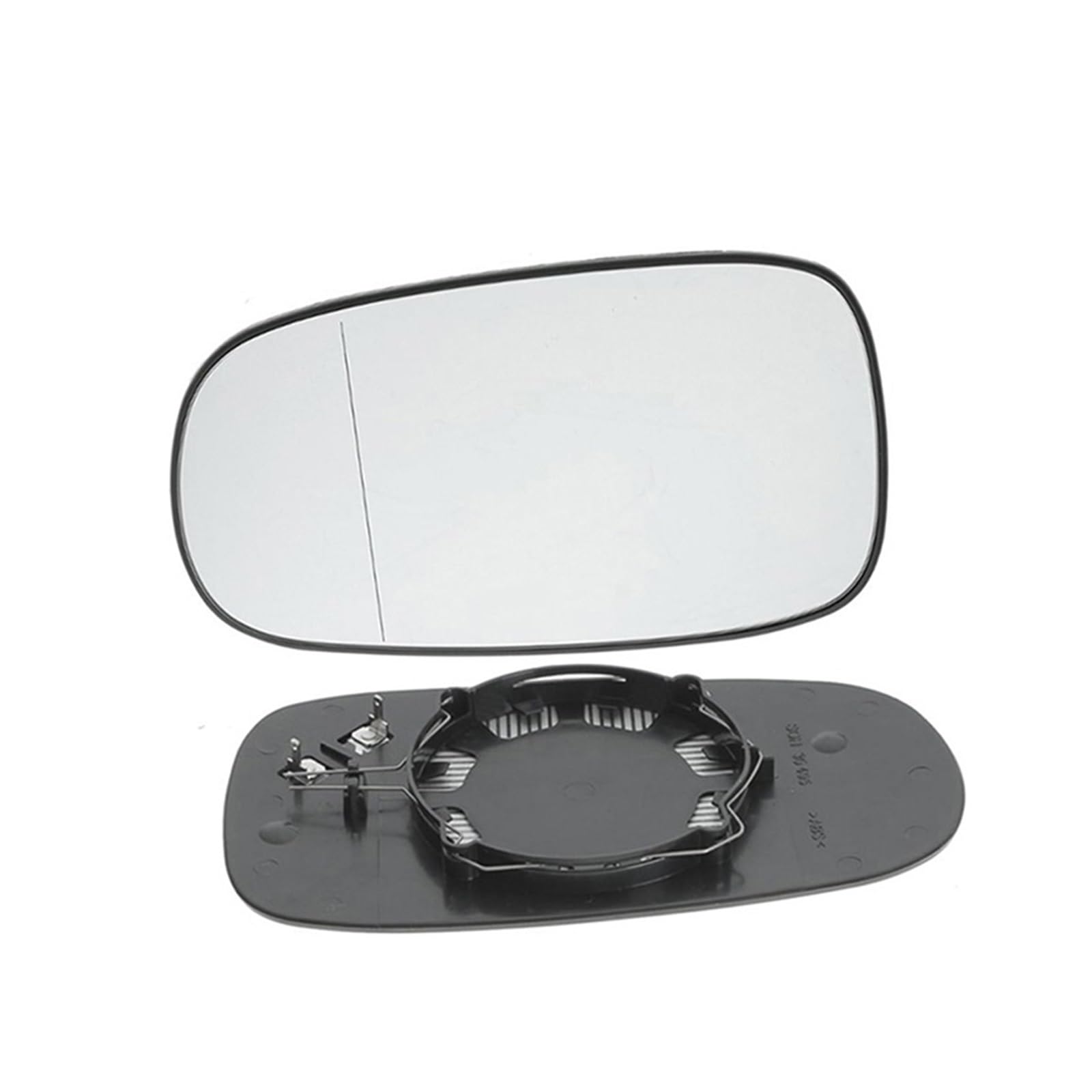 Rearview Side Autotür Spiegelglas Für Saab 93 95 9-3 9-5 2003 2004 2005 2006 2007-2012 Auto Fahrerseite Flügel Spiegel Glas Beheizt Weitwinkel Rückansicht Rück Platte 30495 30456 Auto Spiegelglas(Figh von BYSKJZ