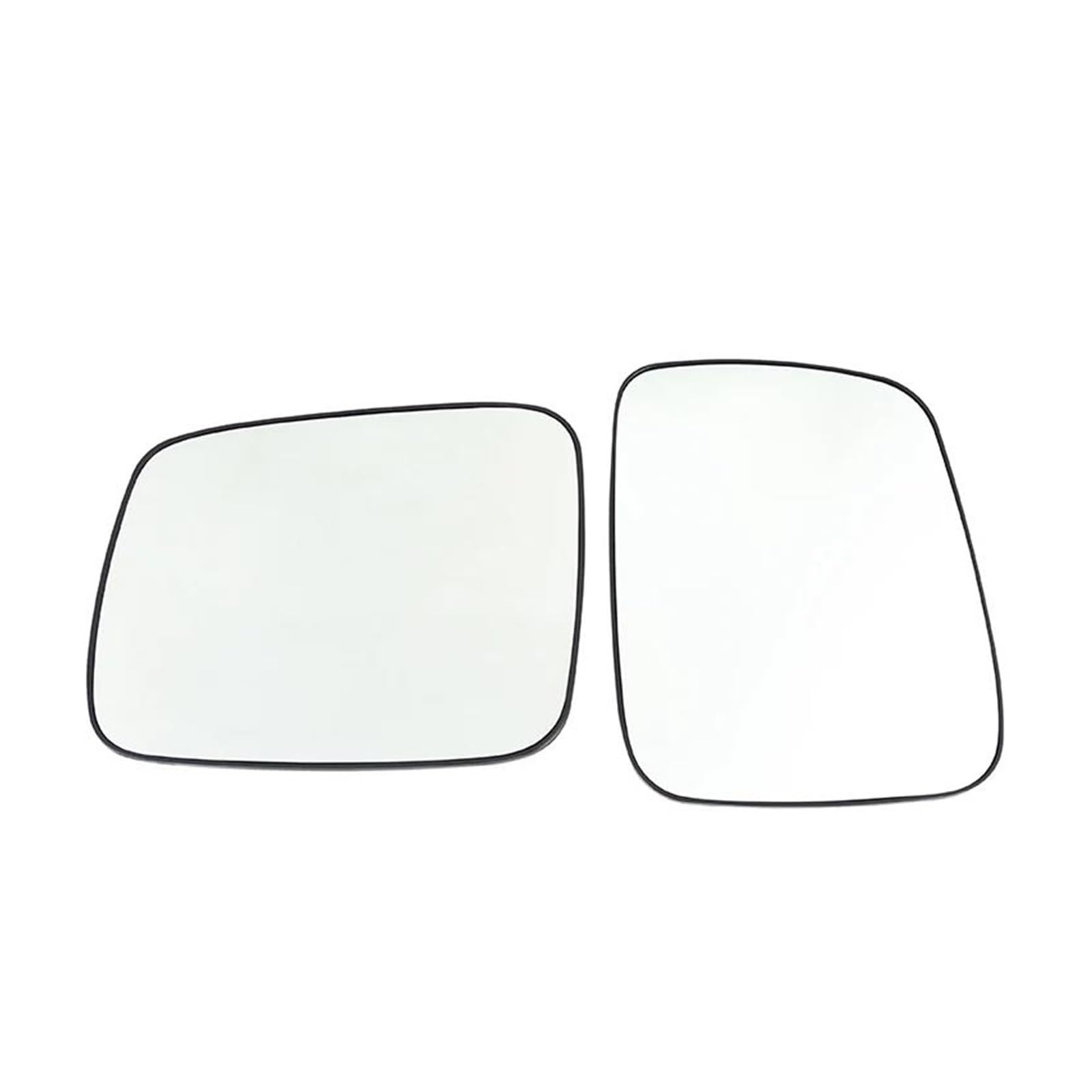 Rearview Side Autotür Spiegelglas Für VW Für T4 1990 1991 1992 1993 1994-2003 2 Stück Auto-Fronttür-Rückspiegelglas Mit Trägerplatte Seitenflügelglas Auto Spiegelglas von BYSKJZ