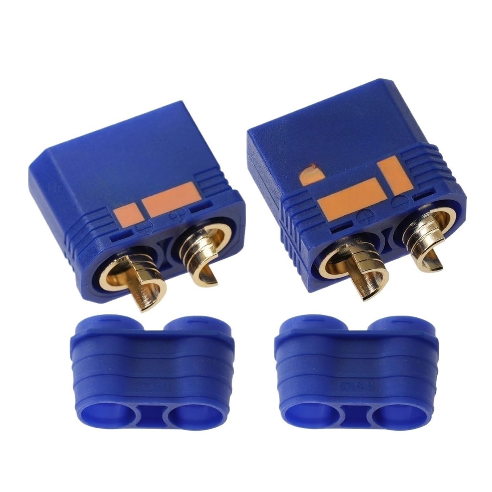 1 Paar blaue QS8-S Hochstrom-A/n/ti Sparking B/att/ery Stecker für RC Boot Auto Pflanzenschutz Drohnenstecker; QS8-S von BYTNHNT