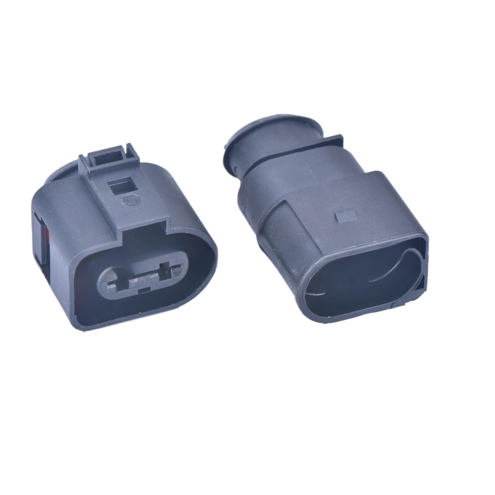 1 Set 2-poliger 6,3 mm Auto-Stecker, versiegeltes Kraftstoffeinspritzanschlussgehäuse 1J0973752 1J0973852 1J0 973 752 1J0 973 852 (weiblich und männlich) von BYTNHNT