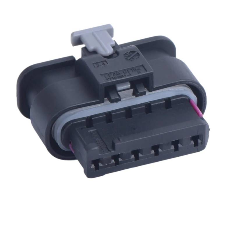 2 satz Auto weiblich draht verbinder Reverse Radar p/lug kompatibel mit der A4 A6L Magotan 1718653-1 1-1924067-4 1-1718806-1 4F0973706(6p) von BYTNHNT