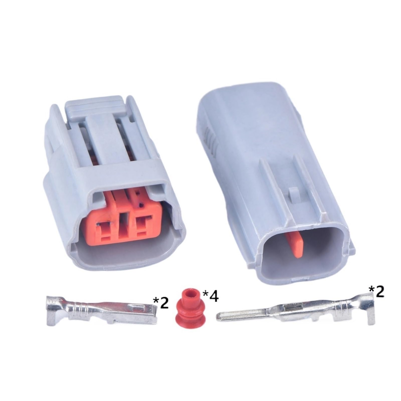 5 Set 2 Pin Buchse oder Stecker Nebelscheinwerfer Auto Wasserdicht FD Serie Stecker Stecker Sensor CAS 6195-0006 6195-0003 RX7(Female und Male) von BYTNHNT