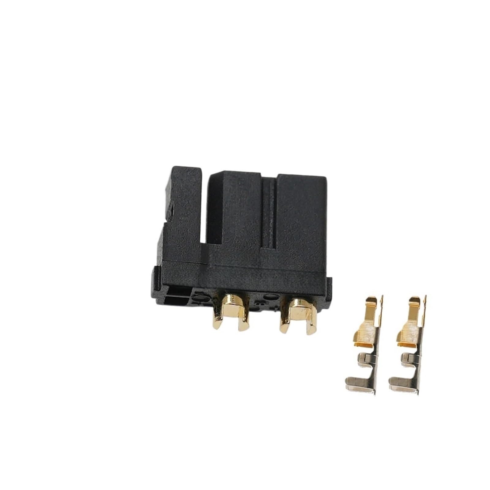 5 Stück, XT30 (2 + 2) Aeromodelling-Stecker, schwarzer männlicher Kopf, Leiterplattendirekteinführung, mit Signalpin; XT30(2+2) PB-M.G.B (5PCS-XT30(2 2)-F) von BYTNHNT