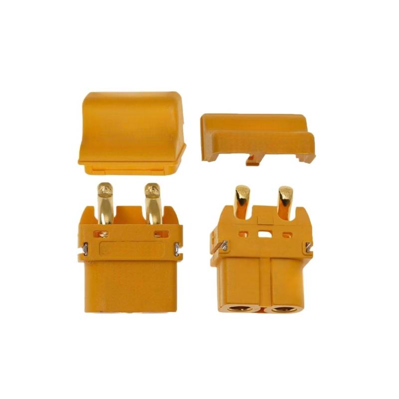 XT60PT-M;XT60PT-F 5 Sätze Aeromodelling Connector Plug, PCB,PA,With Protective Cover,Male And Female Heads.XT60PT-M;XT60PT-F von BYTNHNT