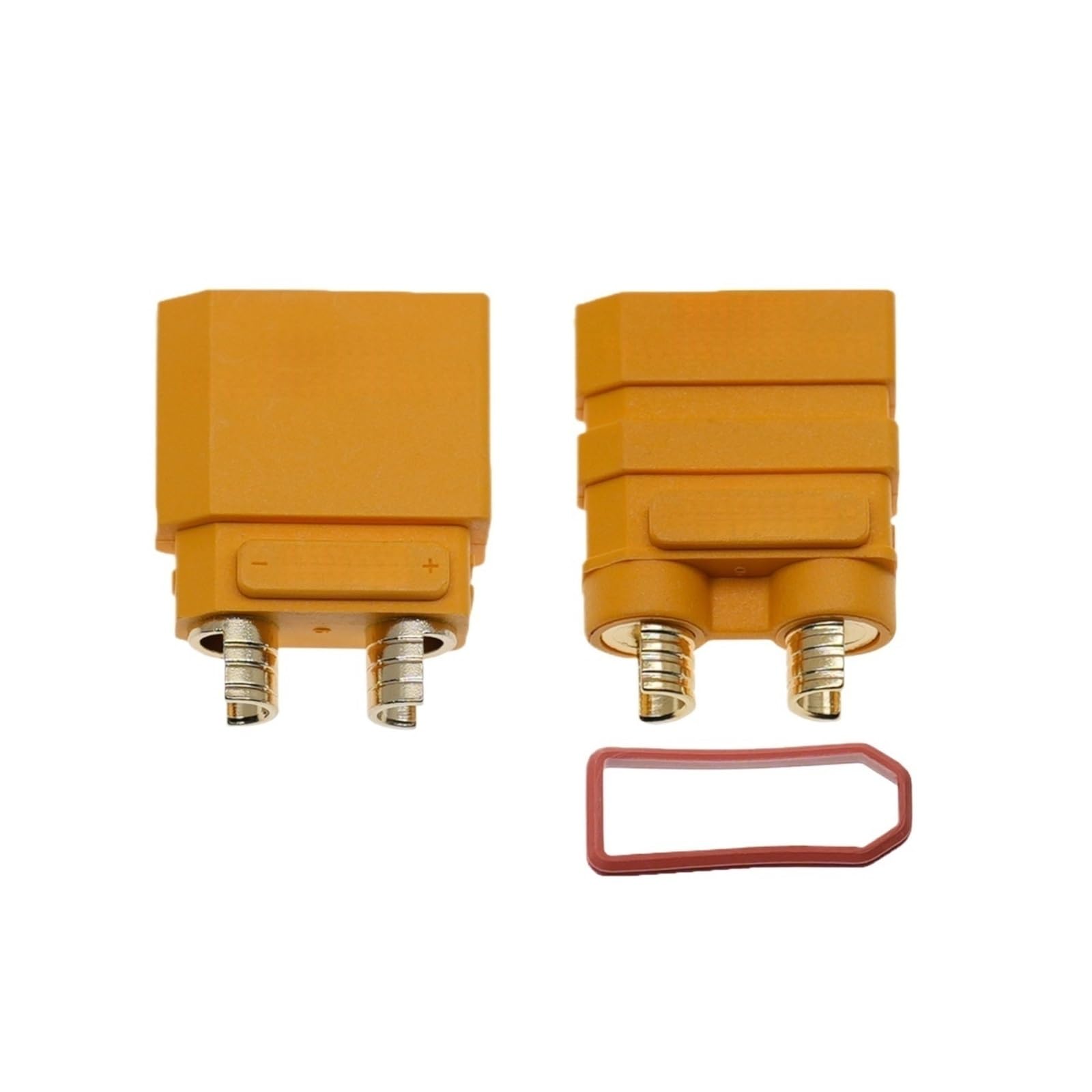 XT90HW wasserdichter Anschlussstecker für Luftfahrtmodell, Stecker und Buchse, gelb, XT90HW-M, XT90HW-F, 5 Sets von BYTNHNT