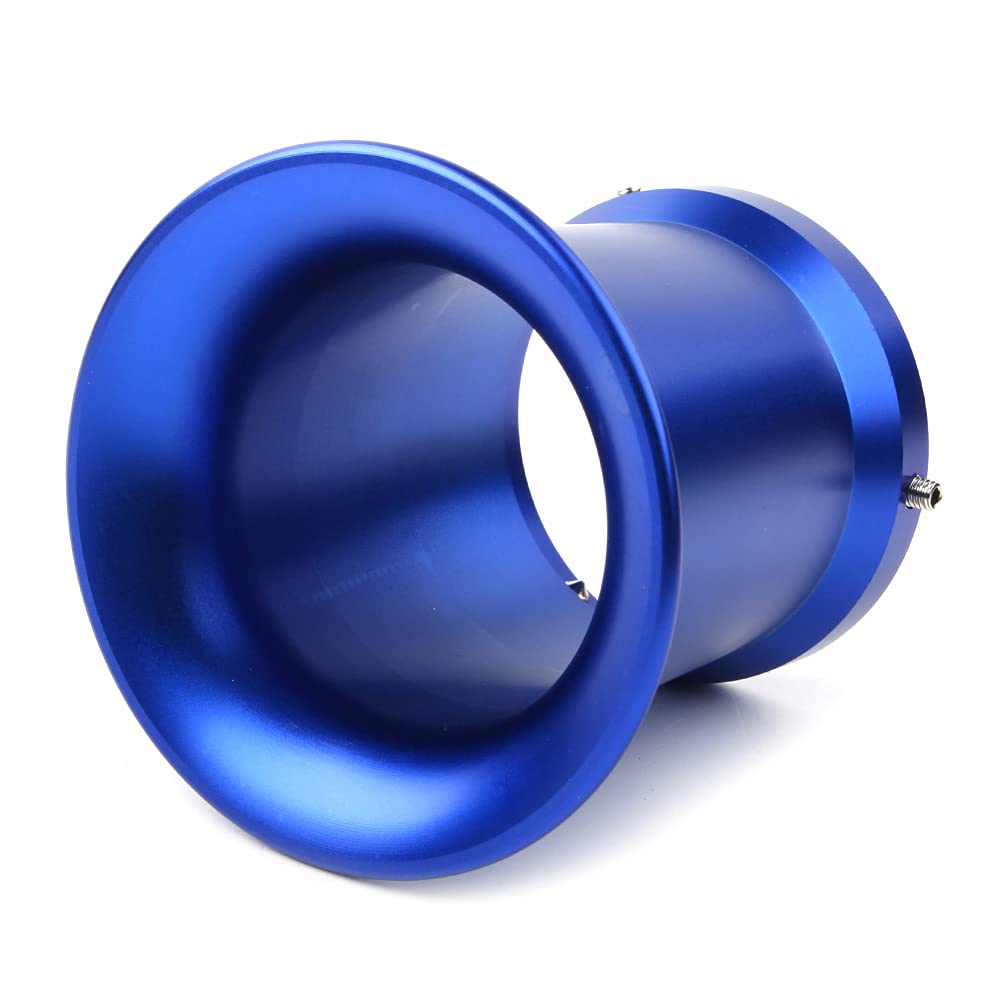 Bacar 50mm blau Motorrad-Luftfilter Wind Cup Carb Aluminiumlegierung für PWK 21mm 24mm 26mm 28mm 30mm Vergaser, für PE 28 30mm Vergase von Bacar