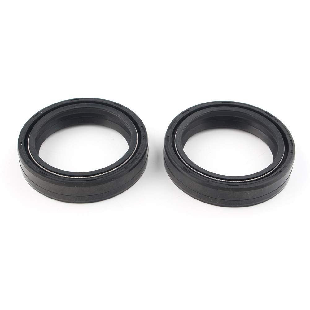 Bacar Motorrad 41 mm x 54 mm x 11 mm Kurbelwelle vorne Kurbelwelle vorne Öldichtung Vordergabel Stoßdämpfer Kurbelwelle vorne Öldichtung Für CBR 600RR 2005-2010, Schwarz von Bacar