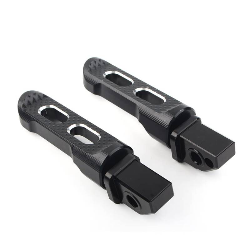 Bacar Motorrad-Fußrasten Fußstütze CNC Aluminium Verlängerung Pegs Adapter Schwarz Für Rebel 500 300 CMX 500 CMX 300 2017 2018 2019 2020 2021, 1 Paa von Bacar