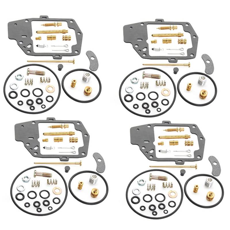 Bacar Vergaser Reparatursatz Vergaser Umbausatz Für GL1100 k&l 18-2575, 1981-1982, 4Stk von Bacar