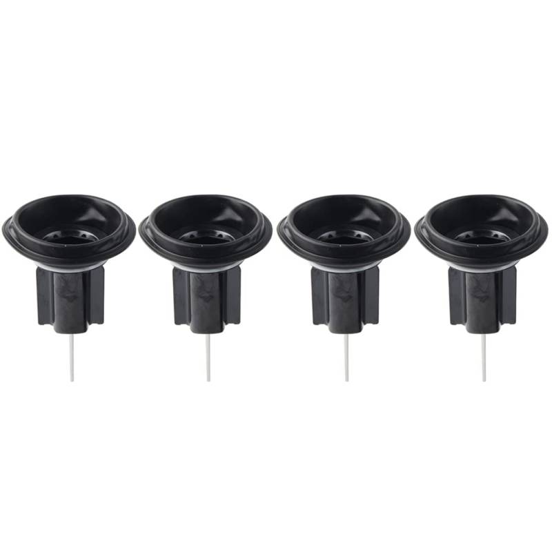 Bacar Vergaser Vakuum Kolben Plunger Membran 4 PCS Vergaser Reparatursätze Für GSF1200 Bandit 2001 2002 2003 2004 2005 2006 von Bacar