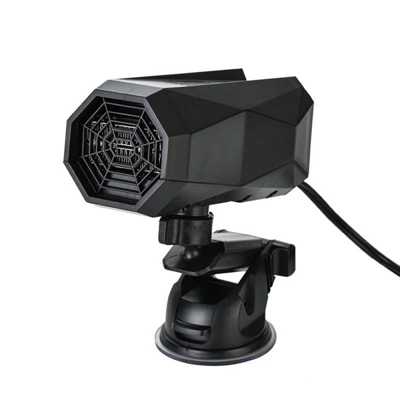 360 ° einstellbare Autoheizung, Baceyong 12V 150W 2-in-1 Auto-Heizung, Windschutzscheibenkühlung, Auftauen, Defogger, Zigarettenanzünder Winterstecker von Baceyong