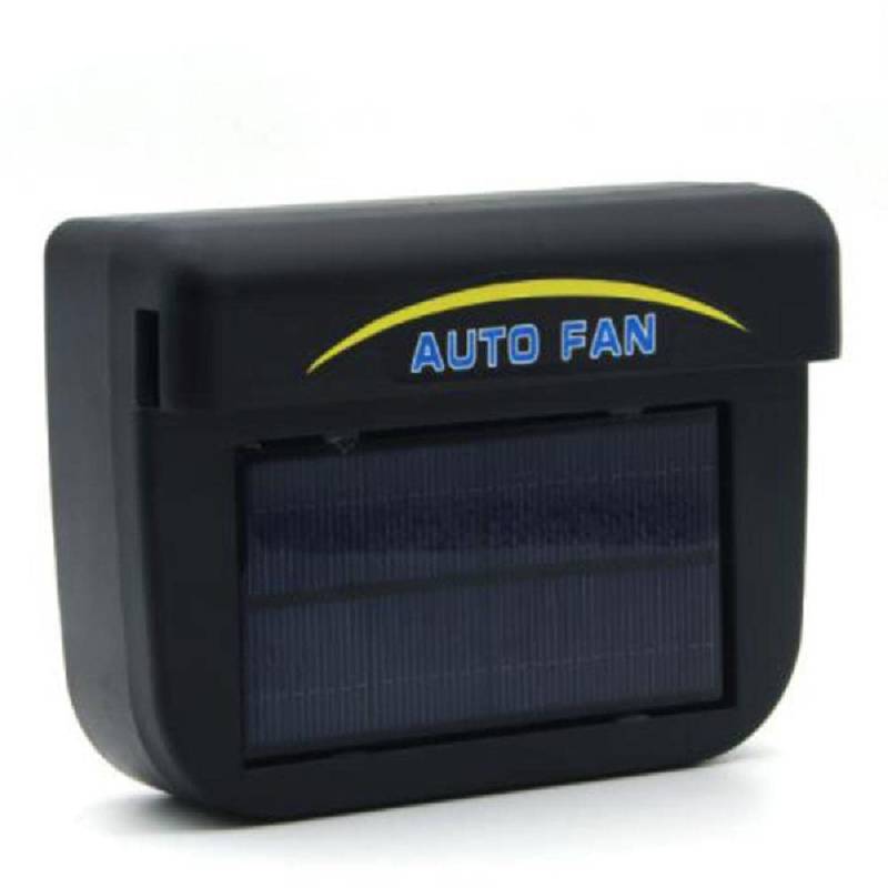 Baceyong Solar Power Mini Klimaanlage, Ableitungsventilator, 1W tragbarer Auto -Solar -Lüfter für Automobile, Luftauffrischung und Cooloer - Schwarz von Baceyong