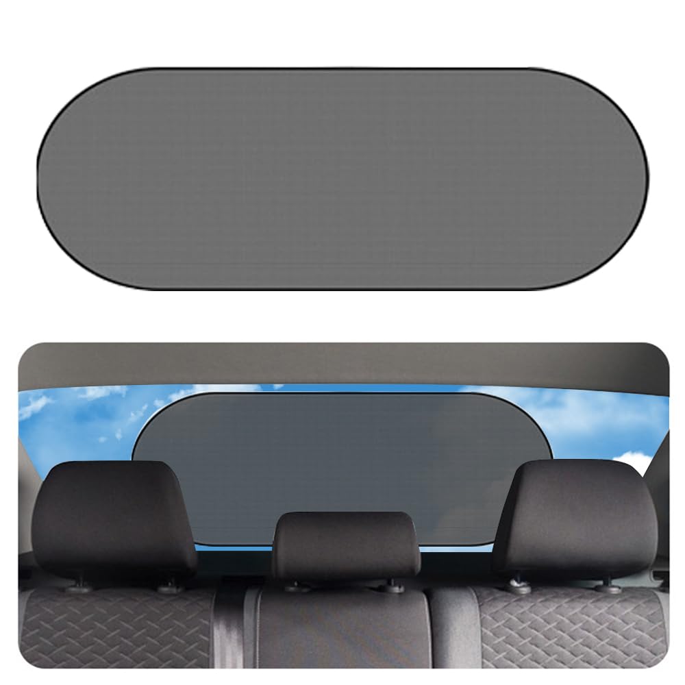 Baceyong Sonnenrollo Auto, Car Sunshade Auto-Heckscheiben-Sonnenschutz für Kinder/Babys/Haustiere mit Saugnapf von Baceyong