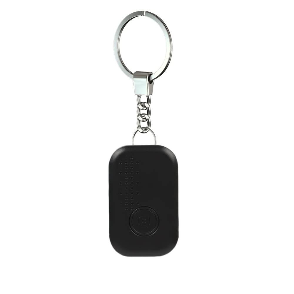 Smart Tracker Tag, Baceyong Schlüsselfinder Key Finder 1er pack, Bluetooth Drahtloser Remote Finder Kompatibel mit iOS Find My App,für Schlüssel Brieftasche Telefon und Haustier-Tracker, Schwarz von Baceyong