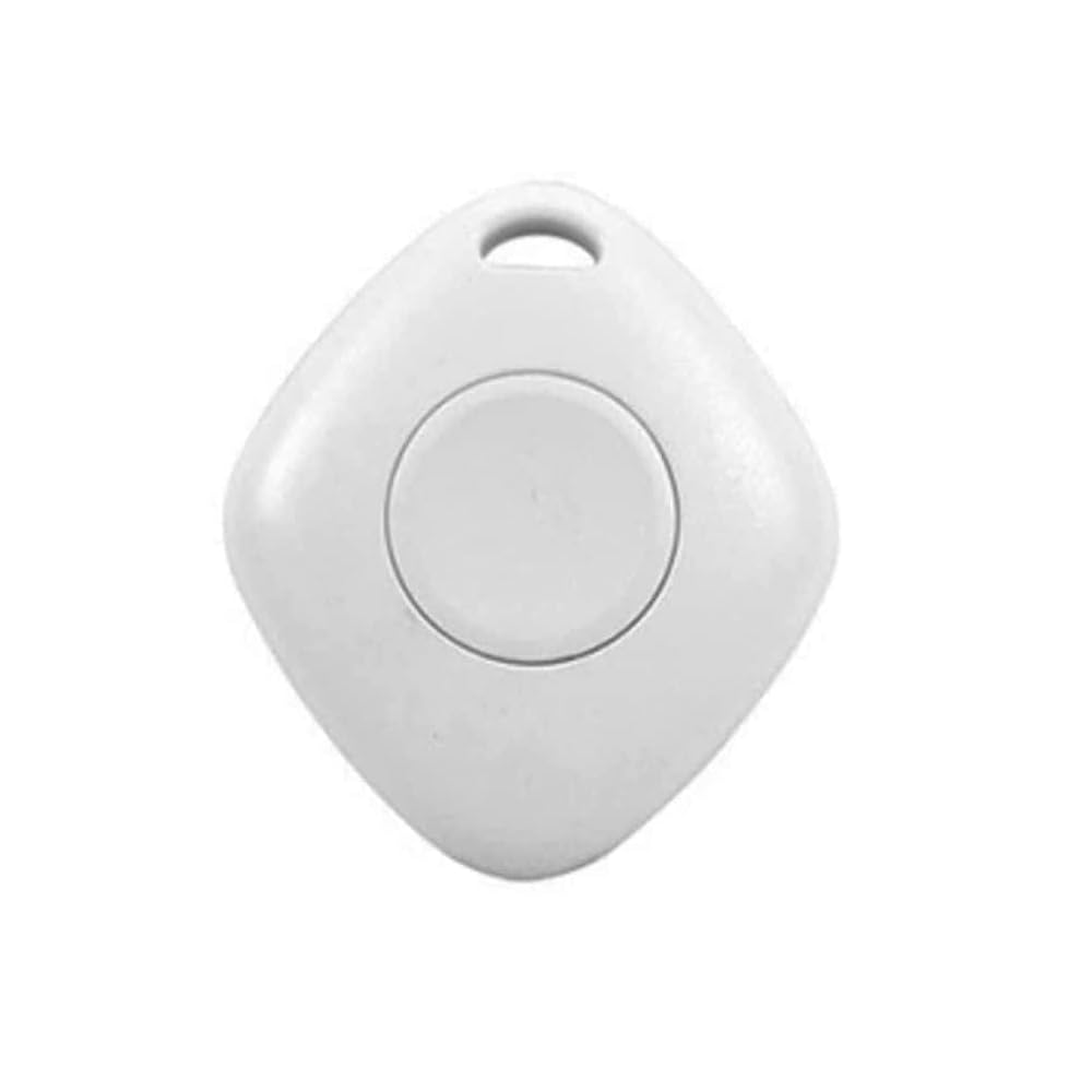 Smart Tracker Tag, Baceyong Schlüsselfinder Key Finder 1er pack, Bluetooth Drahtloser Remote Finder Kompatibel mit iOS & Android App,für Schlüssel Brieftasche Telefon und Haustier-Tracker, Weiß von Baceyong