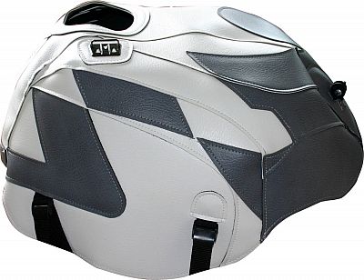 Bagster Aprilia RSV Mille/R/Factory / Tuono/Factory, Tankhaube - Weiß/Grau von Bagster