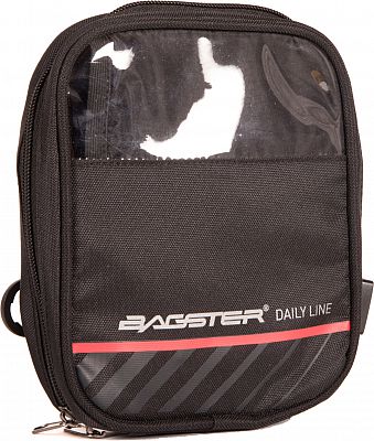 Bagster D-Line Grip, Beintasche - Schwarz/Rot von Bagster