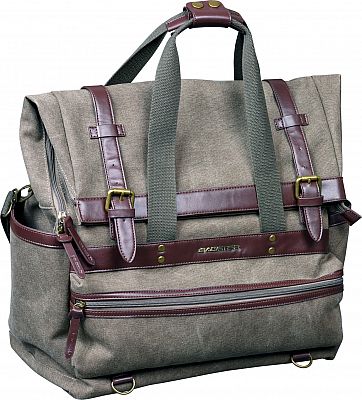 Bagster Neo Vintage Duffler, Reisetasche - Dunkelgrün/Lila von Bagster