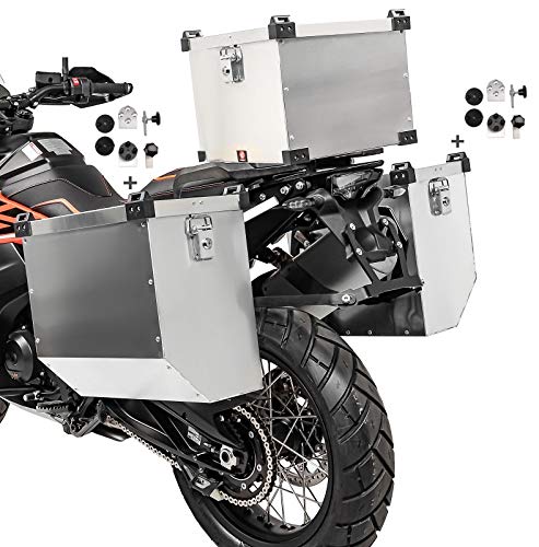 Alu Koffer 41-41L Topcase 38L für Yamaha XTZ 750 Super Tenere von Bagtecs